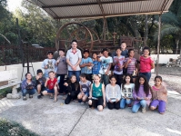 Alunos da Escola Santos Dumont, visitam o Museu Municipal de Agudo