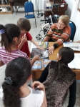 Alunos da Escola Santos Dumont, visitam o Museu Municipal de Agudo