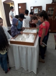 Alunos da Escola Santos Dumont, visitam o Museu Municipal de Agudo