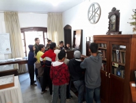 Alunos da Escola Santos Dumont, visitam o Museu Municipal de Agudo