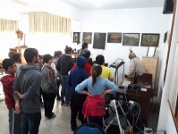 Alunos da Escola Santos Dumont, visitam o Museu Municipal de Agudo